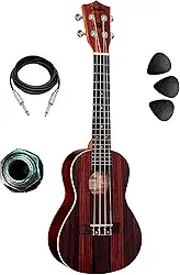 Ukulele Eletroacústico Shelby Concerto Tabaco Su23r