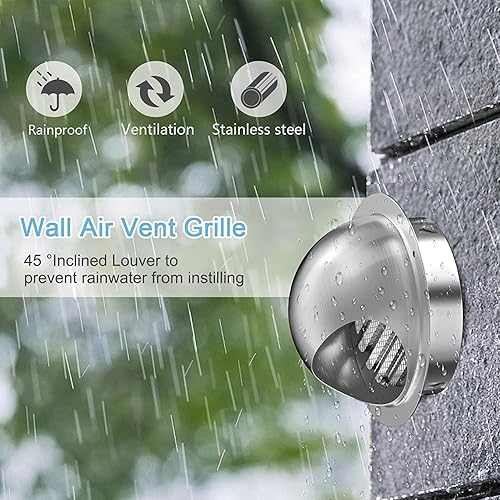 Miniatura 3 de Salida de ventilación para pared