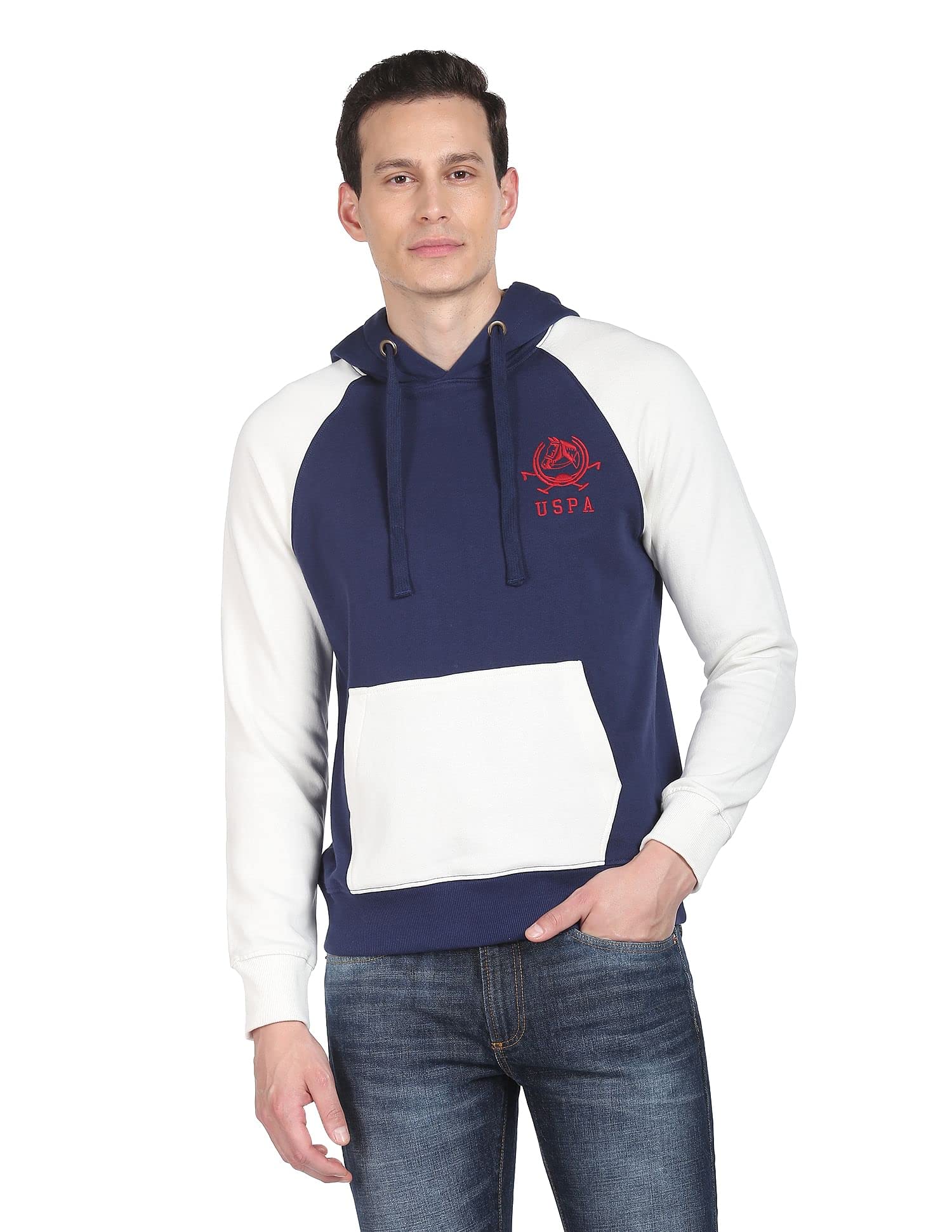 u.s. polo assn. Men's Polyester Hooded Neck Sweatshirt-picture-39