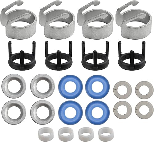 Miniatura 7 de MOTOALL 06J998907A Kit de reparación de sello del inyector de combustible del motor para A3 A4 A5 Q3 TT Quattro Paquete de 4