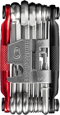 Crankbrothers Multi Tool M 19 Matte Black Red