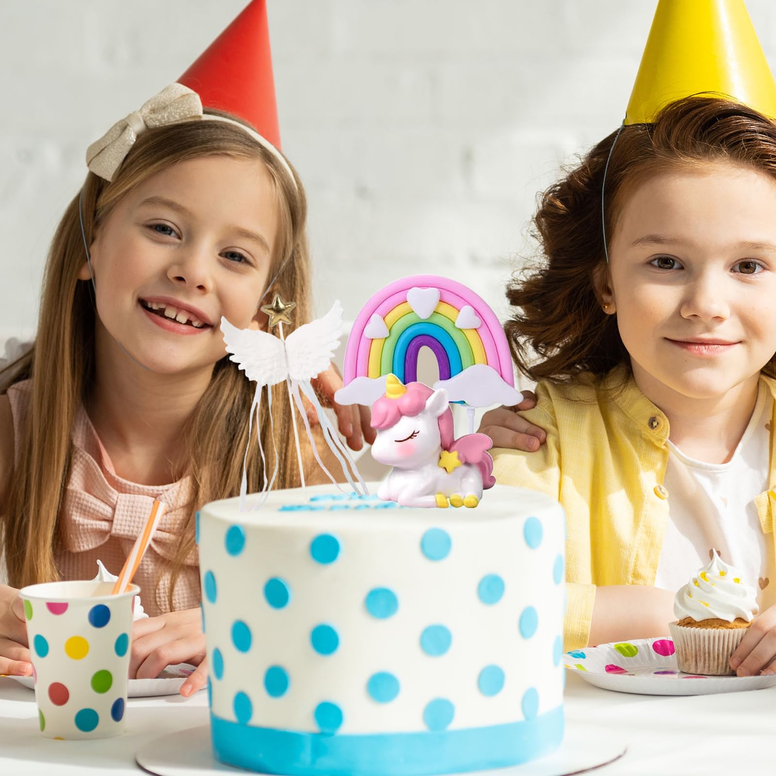 TZQFROCE Eenhoorn 3 jaar, eenhoornballonnen, verjaardag, eenhoorn, verjaardagsdecoratie, meisjes