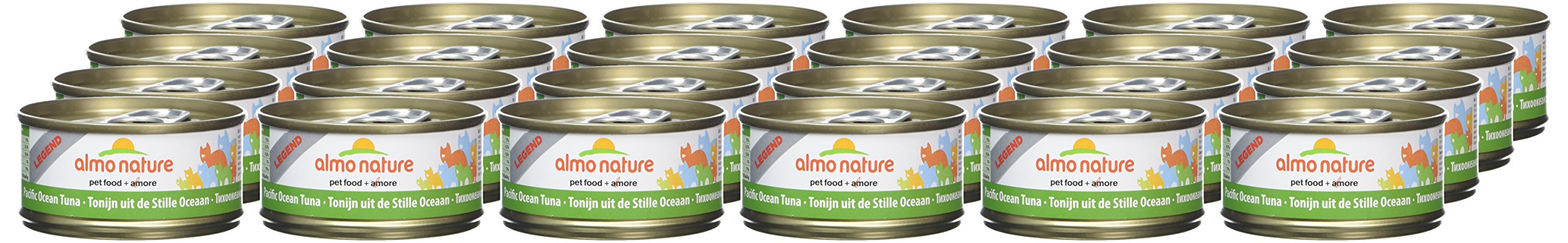 Almo Nature Classic Lot de 24 Boîtes de Nourriture au Thon - 70 g
