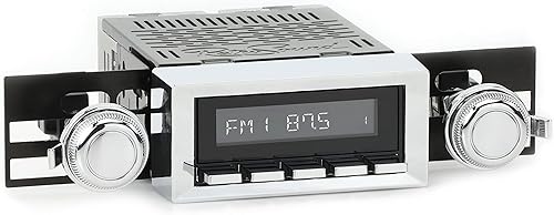 RetroRadio compatible con Jeep Commando 1972-73. Las características incluyen Bluetooth, USB, AMFM HBC-M2-116-03P-73PJ3