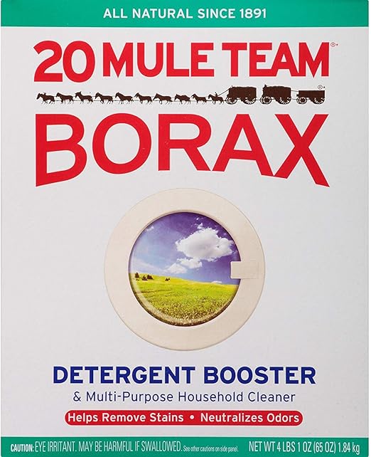 Borax 20 Mule Team Detergent Booster, 65 Oz. (4LB)