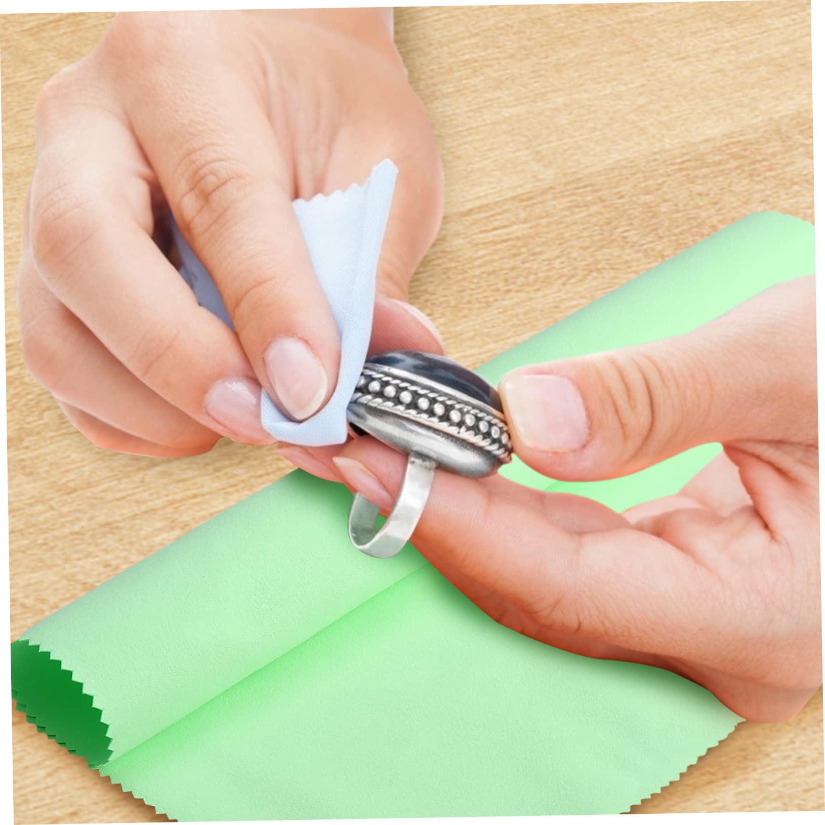 Paño para Limpiar Plata Pulido De Plata Joyería Paño para Limpiar Lentes De Cámara para Trastes Paño para Limpiar Pantallas Paño para Limpiar Pantallas Paño para