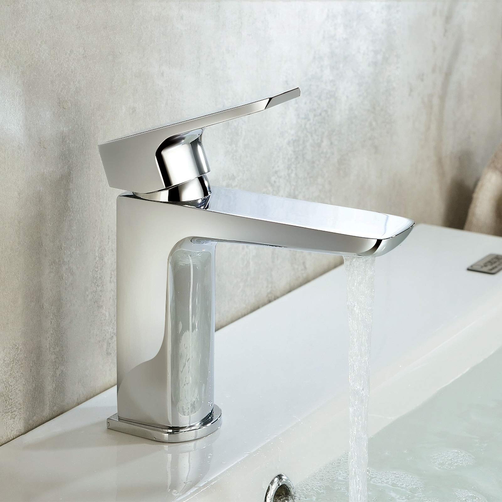 Keninton Bathroom Cloakroom Basin Mono Mixer Tap & Waste