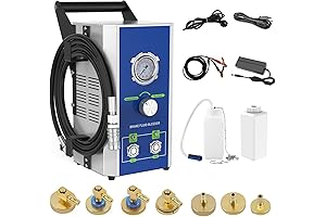 Electric Brake Fluid Bleeder Kit with 7 Adapters