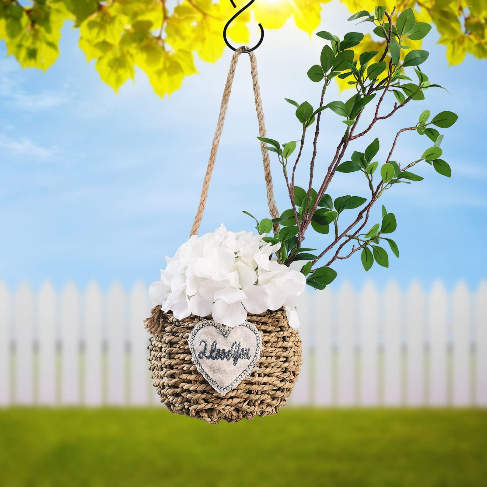 Ghirlanda primaverile ed estiva, Decorazione per porte con Ghirlanda primaverile ed estiva, Decorazione per porte con