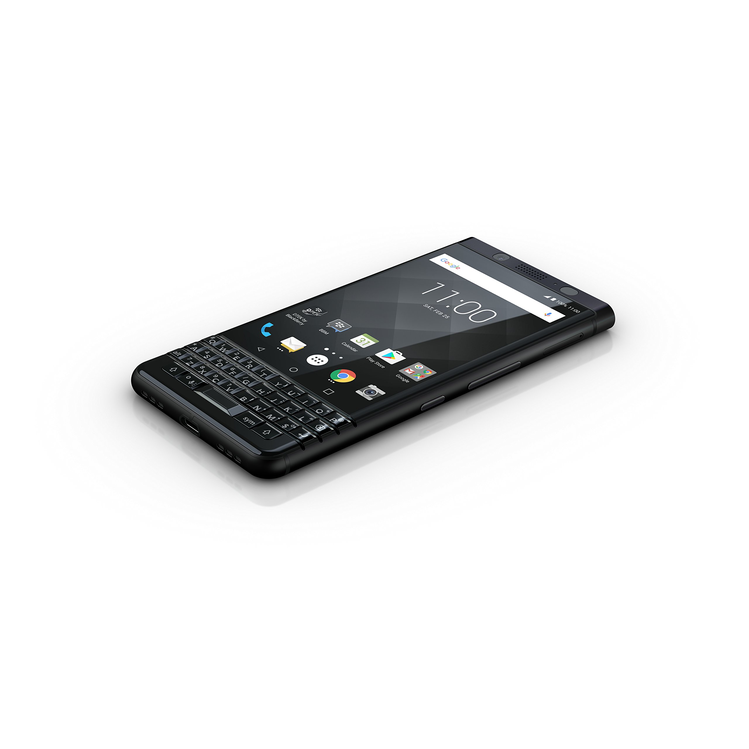 BlackBerry KEYone Business Smartphone (QWERTY),(64GB interner Speicher, 4GB RAM, LTE, 12MP Kamera, 11,43 cm (4,5 Zoll IPS LCD Display)) schwarz