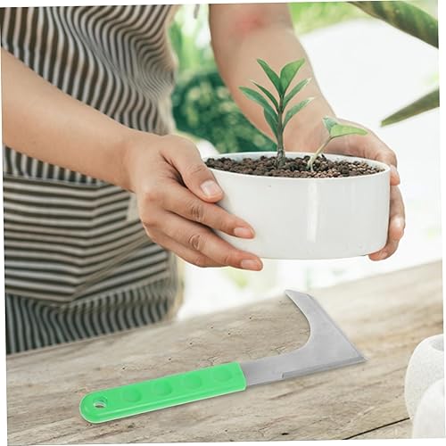 Miniatura 7 de KESYOO 1 Set Gardening Stainless Steel Weeding Shovel Lawn Mower Gadget Set Preen Removal Steels Tool Products Rake Puller Plant Remover Hand