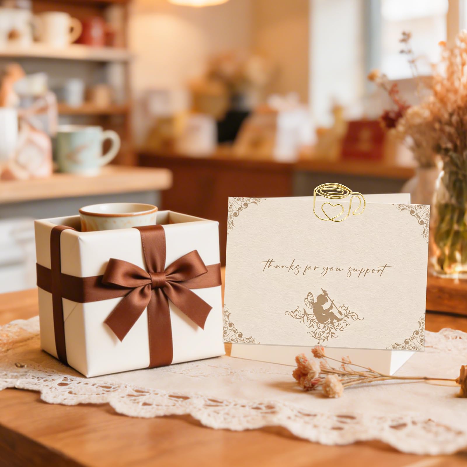 Graffette dorate a forma di cuore per carta a forma di cuore, per diari, accessori di cancelleria, forniture per ufficio, messaggi all'ora del tè (100 pezzi)