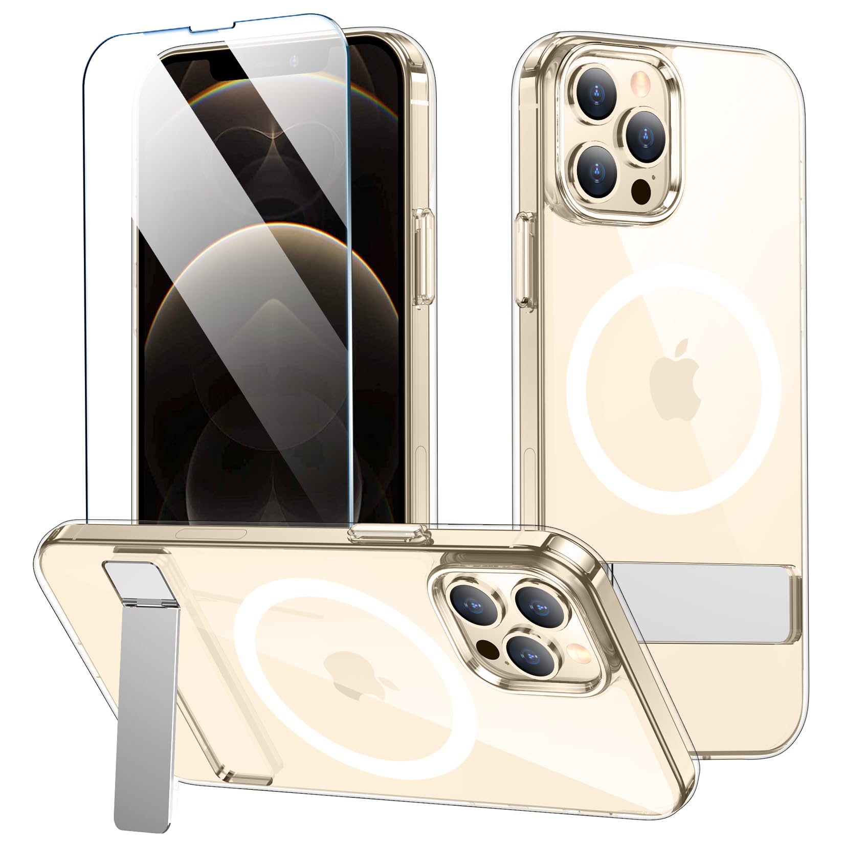xiwxi Kickstand Case for iPhone 12 Pro Max