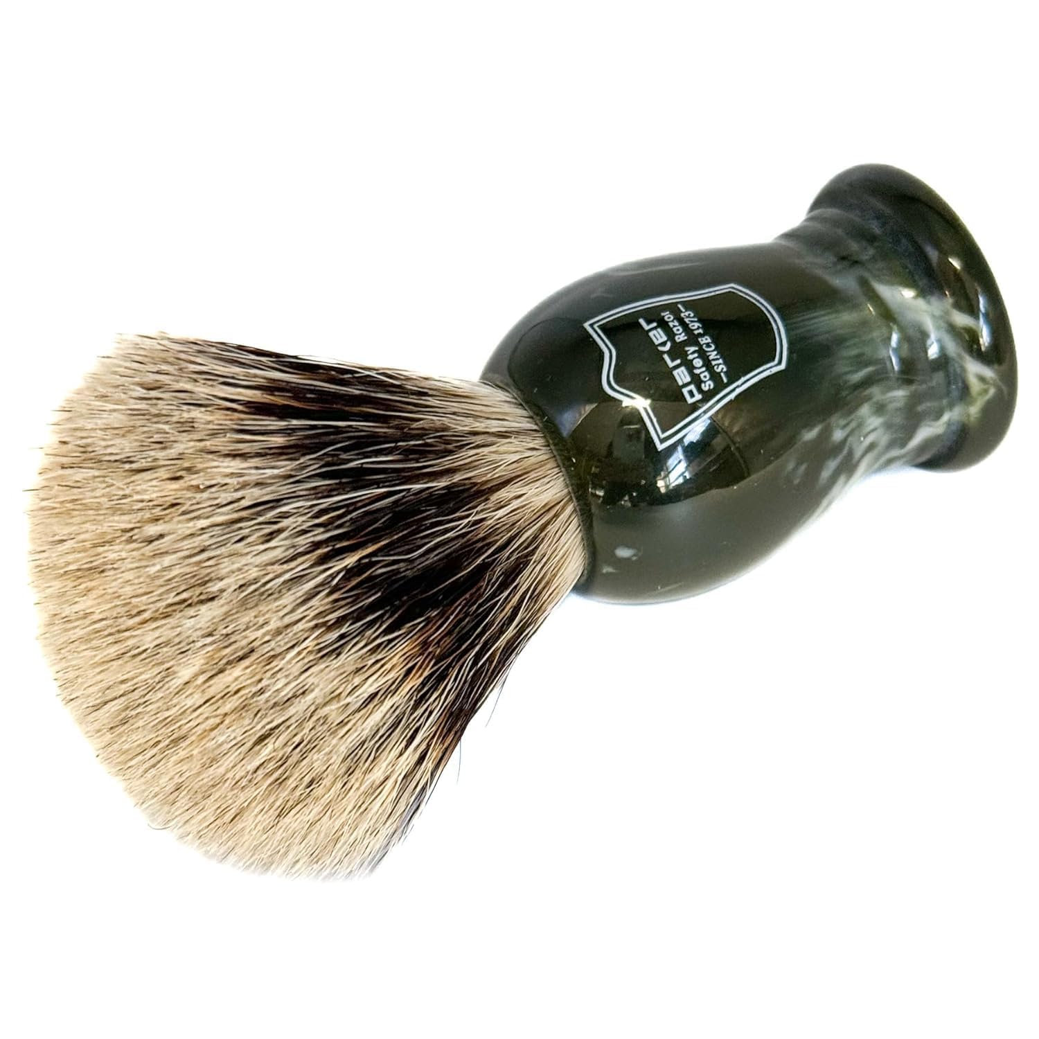 Parker Safety Razor Tamaño Del Rey 100% Tejón Puro Cerda brocha de afeitar - Pincel Soporte incluido W