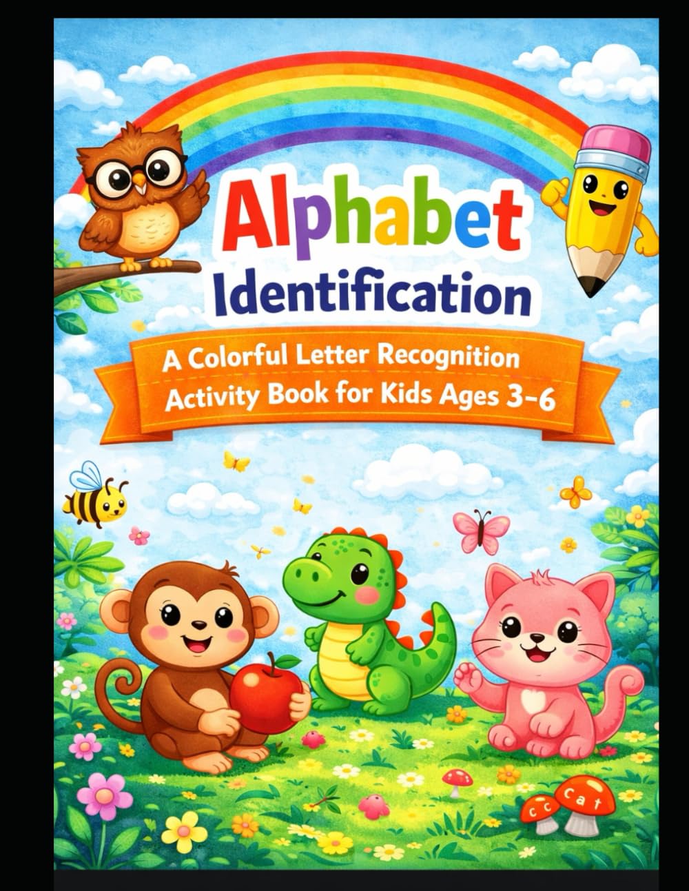 Alphabet Identification for Preschool Kids: A Colorful Letter Recognition Book for Kids Ages 3–6
