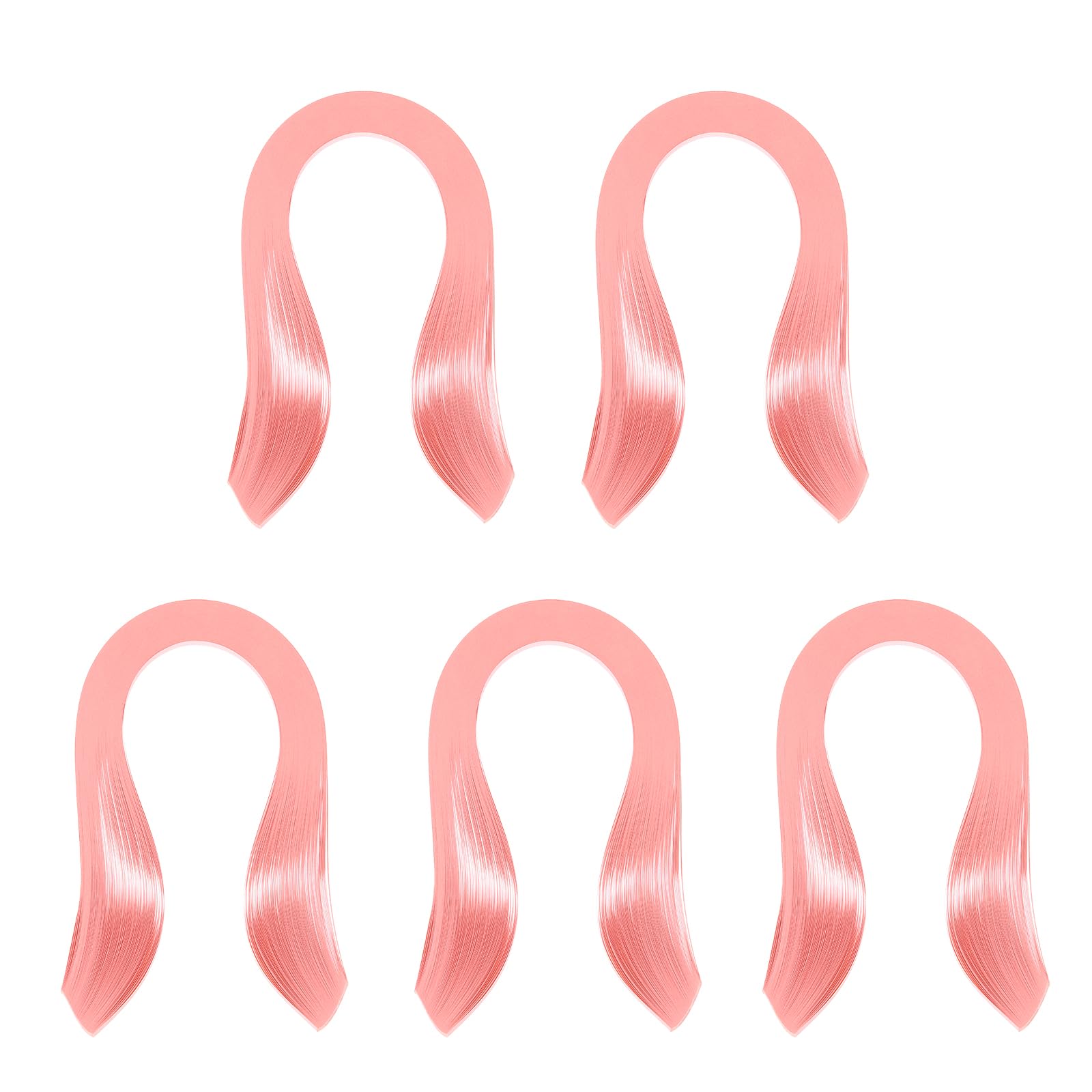 PATIKIL Quilling Strips Paper 600pcs 5mm 39cm Origami Paper Quilling Kits for Art DIY Hand Craft Christmas Pink