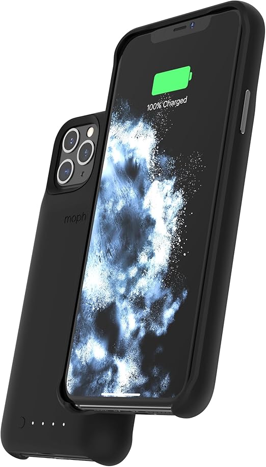 mophie 401004407 Juice Pack Access - Ultra-Slim Wireless Charging Battery Case - Made for Apple iPhone 11 Pro Max - Black