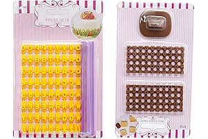 172 PCS Fondant Stamp Alphabet Number Symbols Cookie Cutters Set