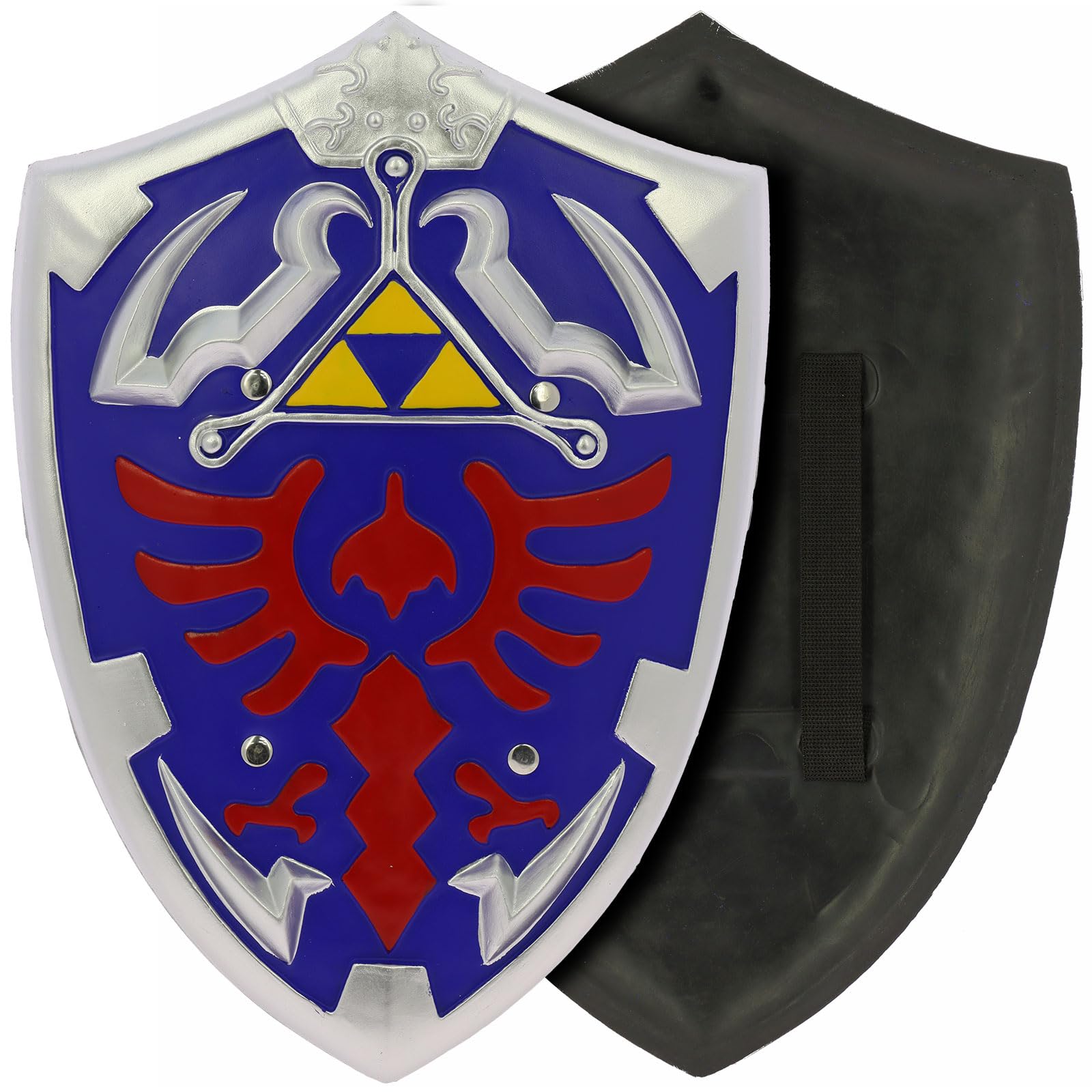 Fantasy Warrior Shield and Sword Link's Cosplay Costume Display Props LARP, Shield Only โ image 1