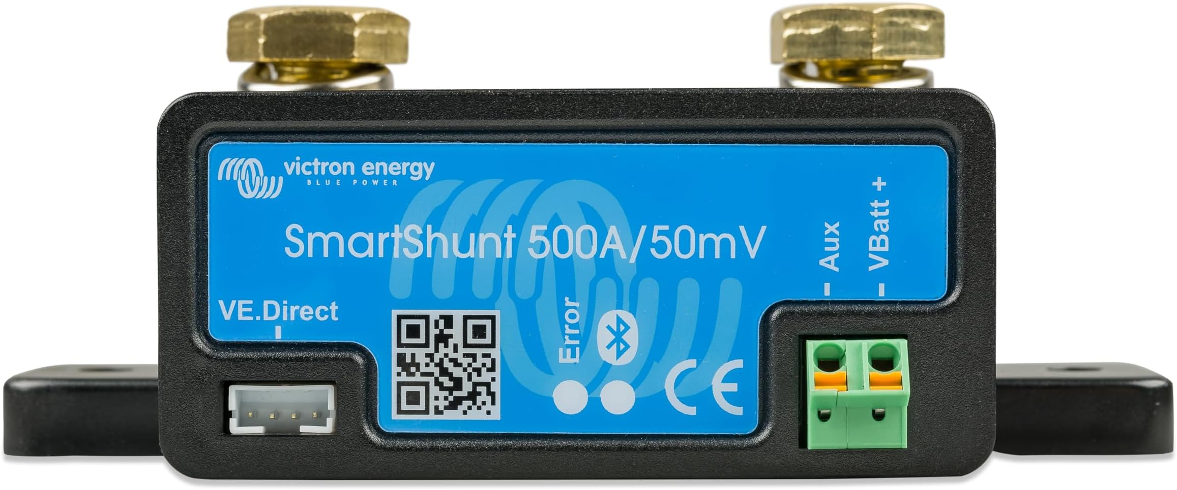 Victron Energy Smart Battery Shunt - Battery Monitor (Bluetooth) - Victron Smart Shunt with Detailed in-app Insights - 6.5V-70V, 500 amp
