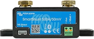 Victron Energy Smart Battery Shunt - Battery Monitor (Bluetooth) - Victron Smart Shunt with detailed in-app Insights - 6.5V-70V, 500 amp