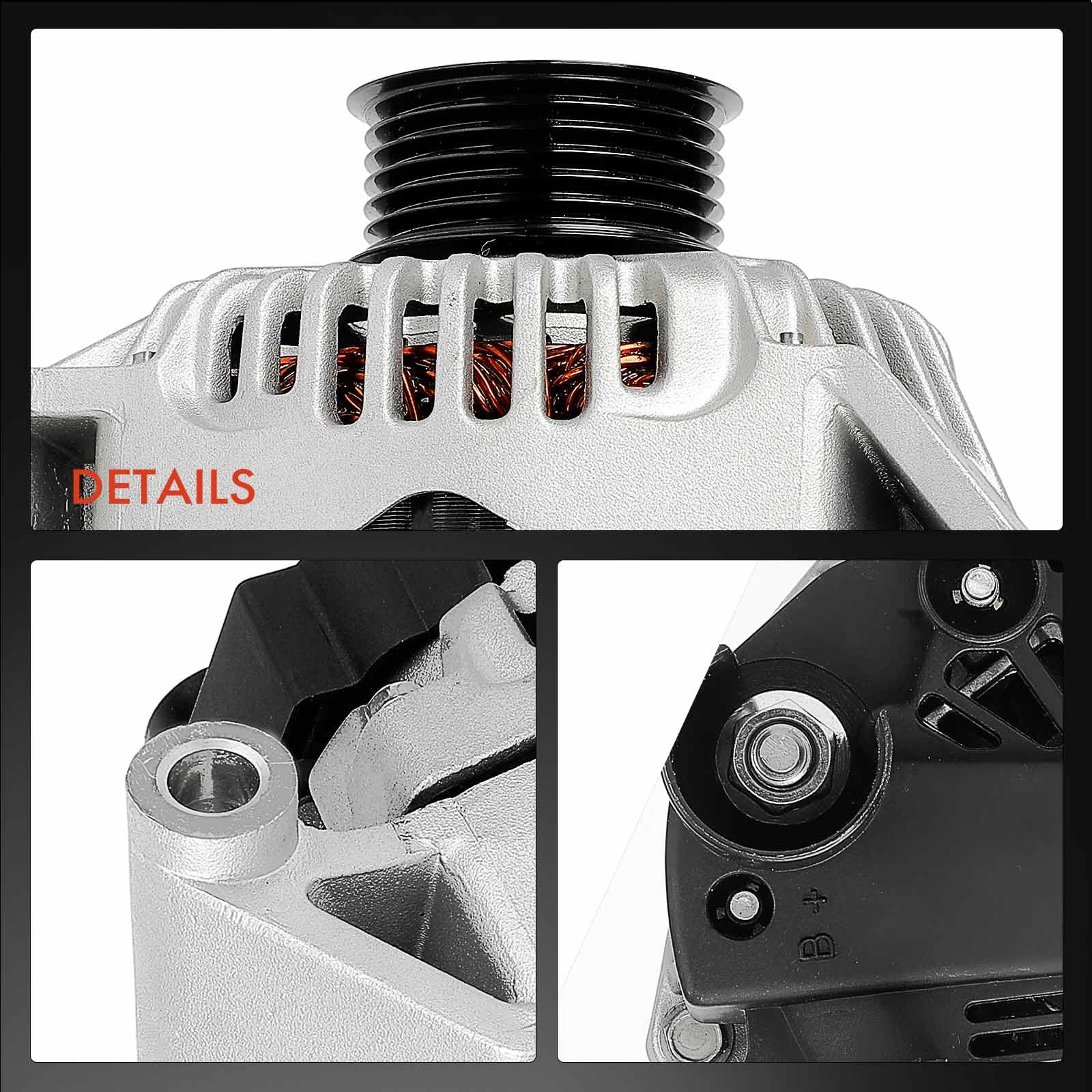 Frankberg Alternatore/Generatore 105A 12V 51792276 | 105A, 12V, 51792276; Compatibile con: Van 312 519, Bipper AA, Doblo Box/MPV 223, Punto Box/Hatchback 199