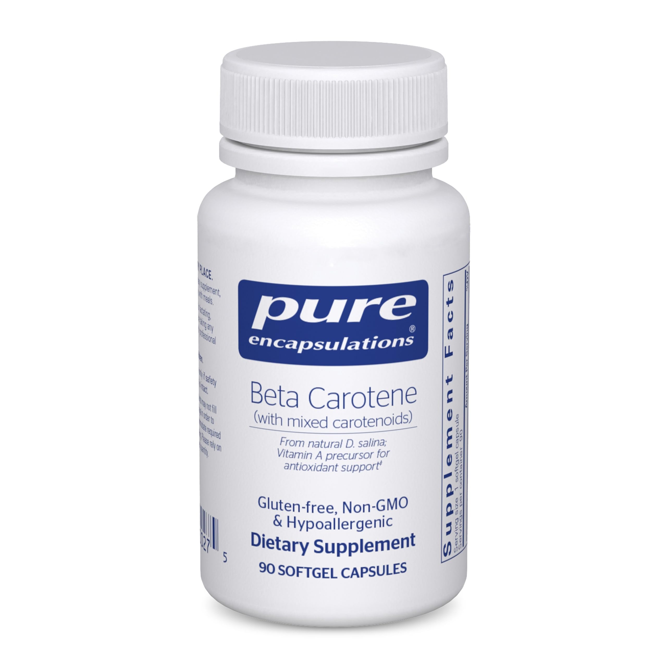 Pure Encapsulations Beta Carotene