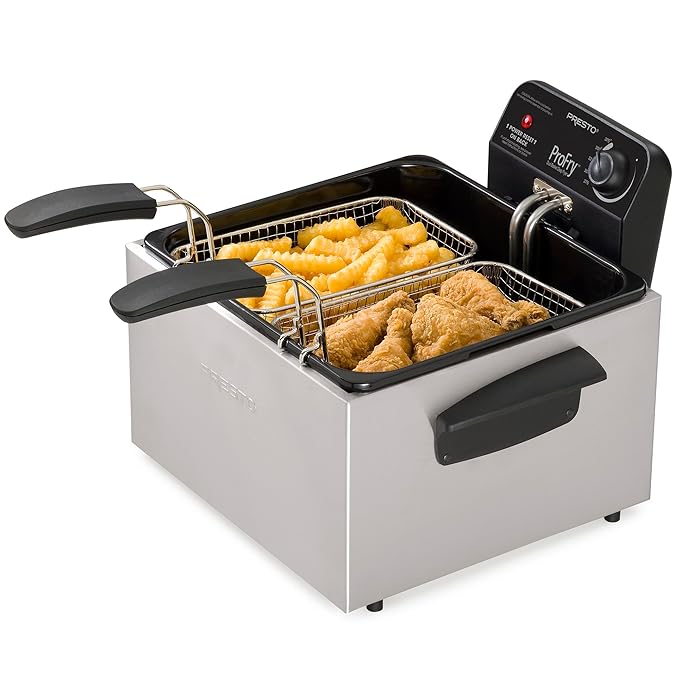 Presto 05466 Stainless Steel Deep Fryer