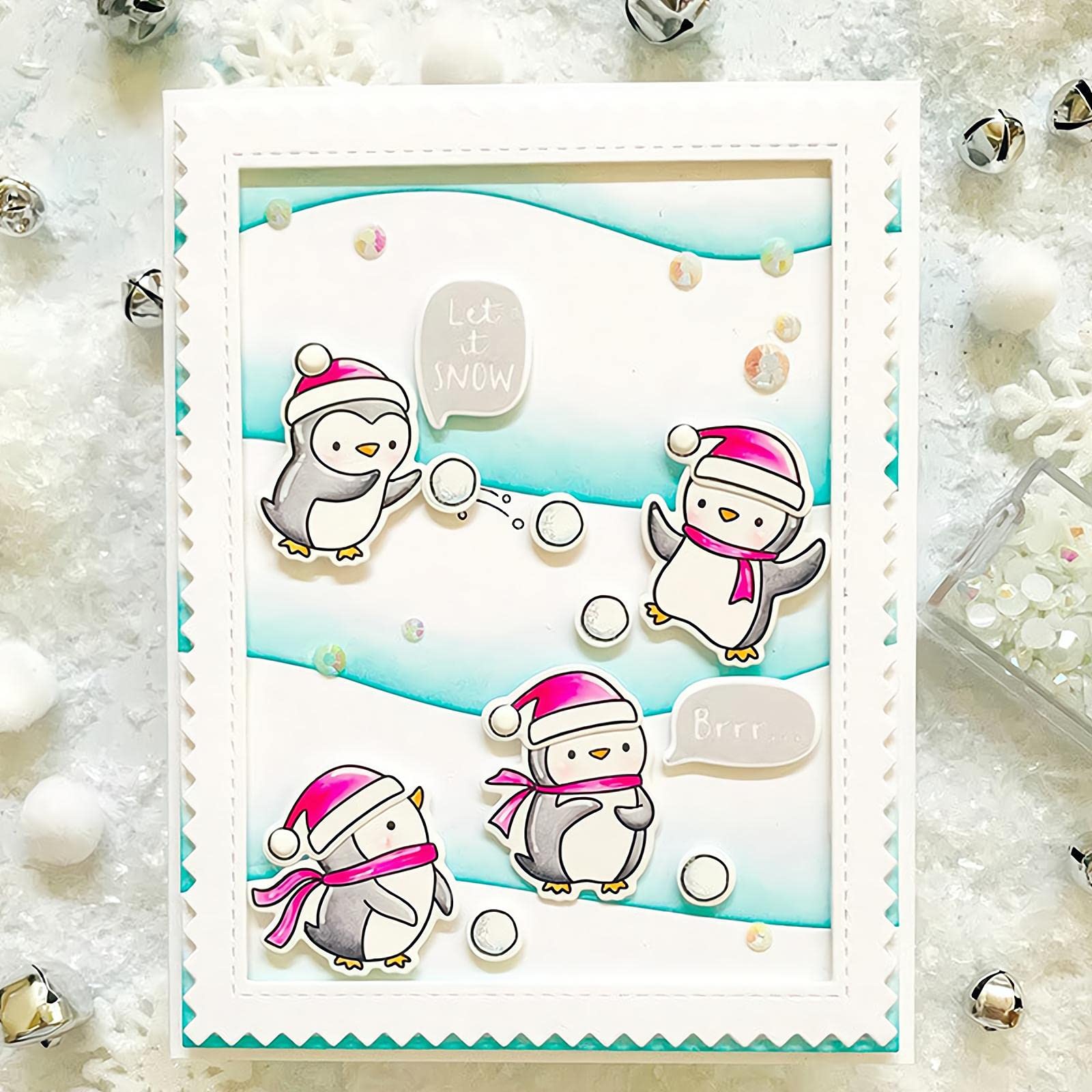 Ensemble De Tampons Et Matrices De Coupe - Vaessen Creative