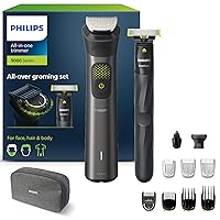 Philips Series 9000 13-in-one Trimmer + OneBlade, set completo per il grooming