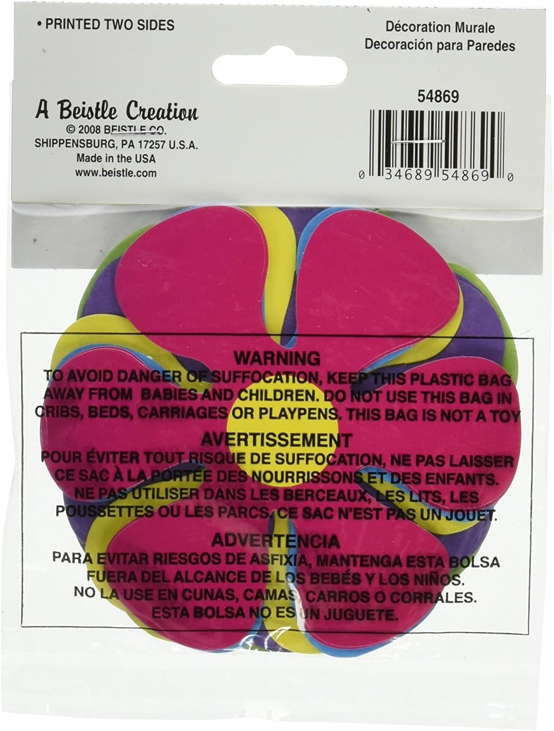 Mini Retro Flower Cutouts (10/Pkg) (Value 3-Pack)