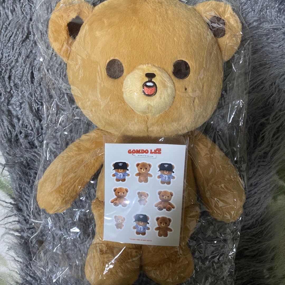 Amazon.co.jp: NCT ヘチャン コムド 이곰도 40cm ぬいぐるみ : おもちゃ 
