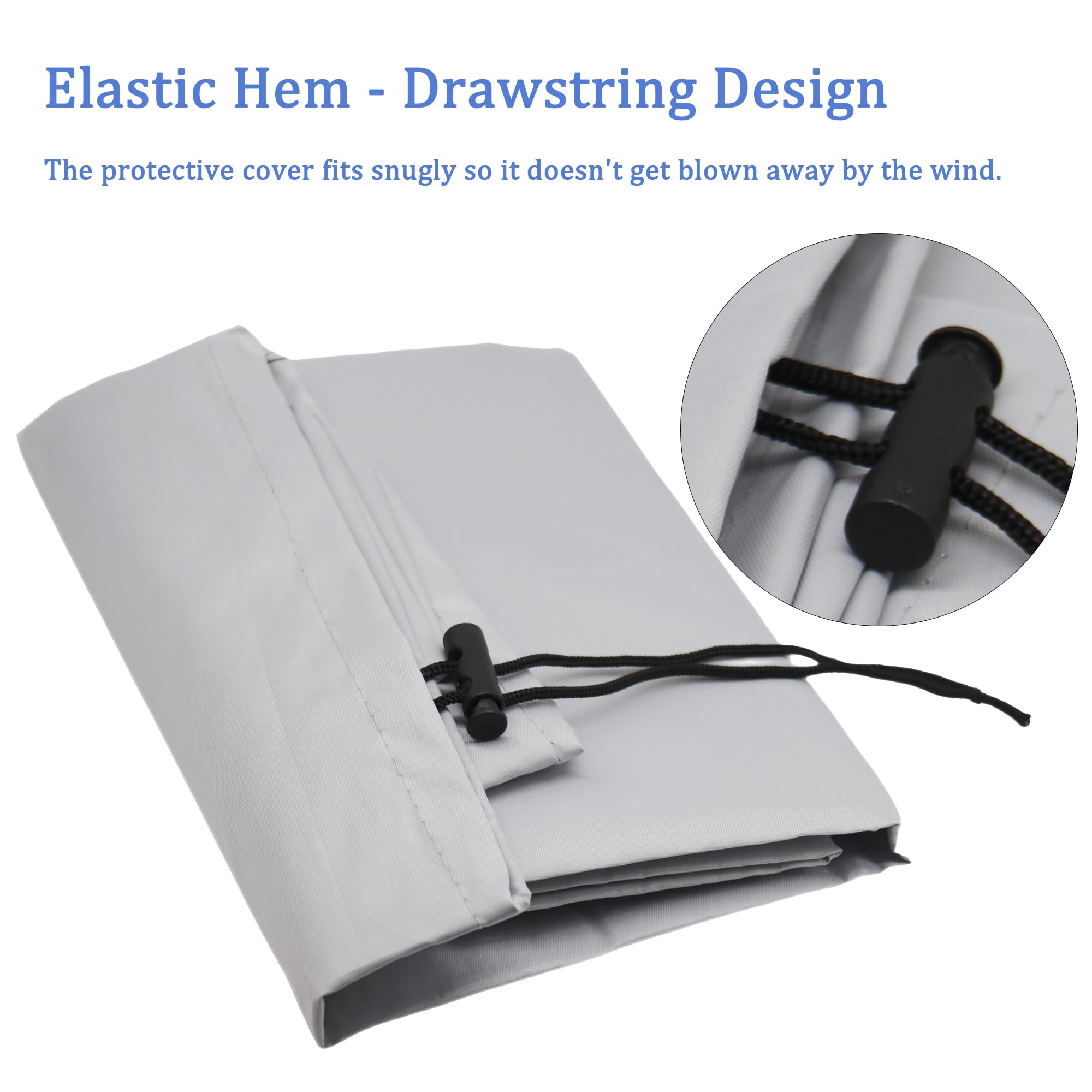 Coprisedie Da Giardino Oxford 210D - Impermeabile E Anti-UV 70x70x120cm - Foto 6