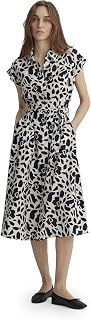 Mavi Damen Woven Midi Dress Kleid (1er Pack)