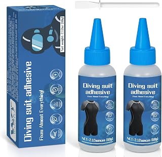 120g Wetsuit Repair Glue, Flexible Durable Wader Repair Kit for Repairing Holes and Rips in Waders, Wetsuits and Inflatable Shoes