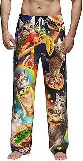 Mens Pajama Pants Soft Lightweight Men's Pajama Bottoms Sleep Lounge Pants For Men With