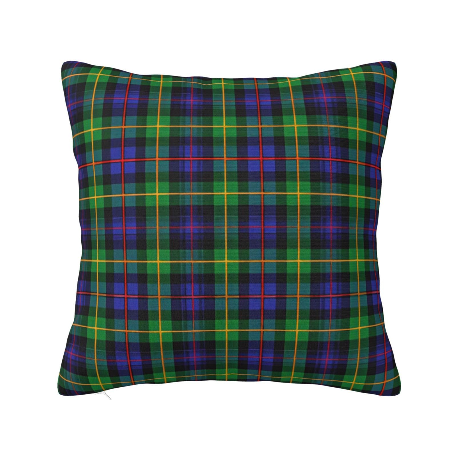 Scottish Tartan Plaid Pillowcase 18"x18"