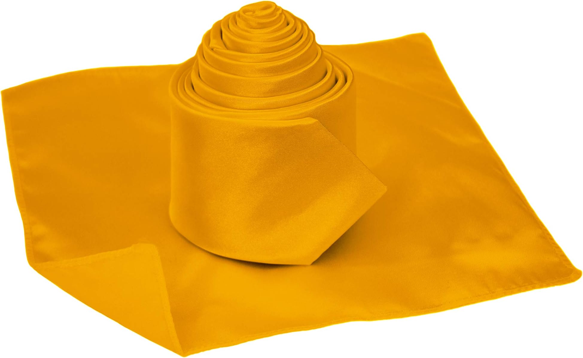 Men's Plain Tie, Matching Pocket Square. Men's Formal Ties. Smart Fromal Neck Tie For Men. Fine Satin Shine, Various Colours.