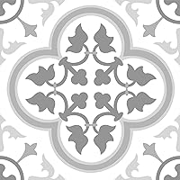 Vista 1 de FloorPops FP2953 Remy - Azulejos para suelo (pelar y pegar, color gris)