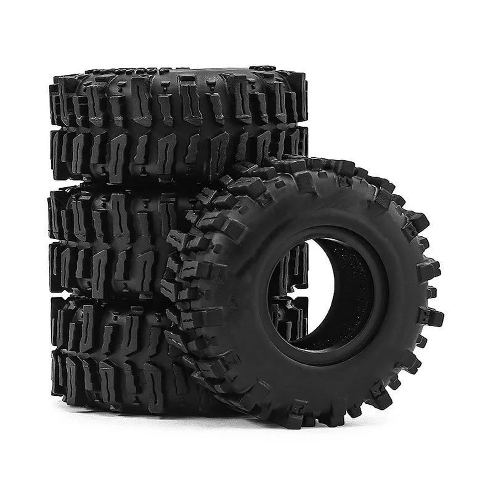 Per Wltoys 144001 Per Scx10 Trxs Per Trx-4 Per Tamiya 1/14 1/16 1/10 RC Auto 75mm Off Road Per Buggy Pneumatici Ruota 12mm Mozzi Esagonali In Gomma Rc Decora Accessori