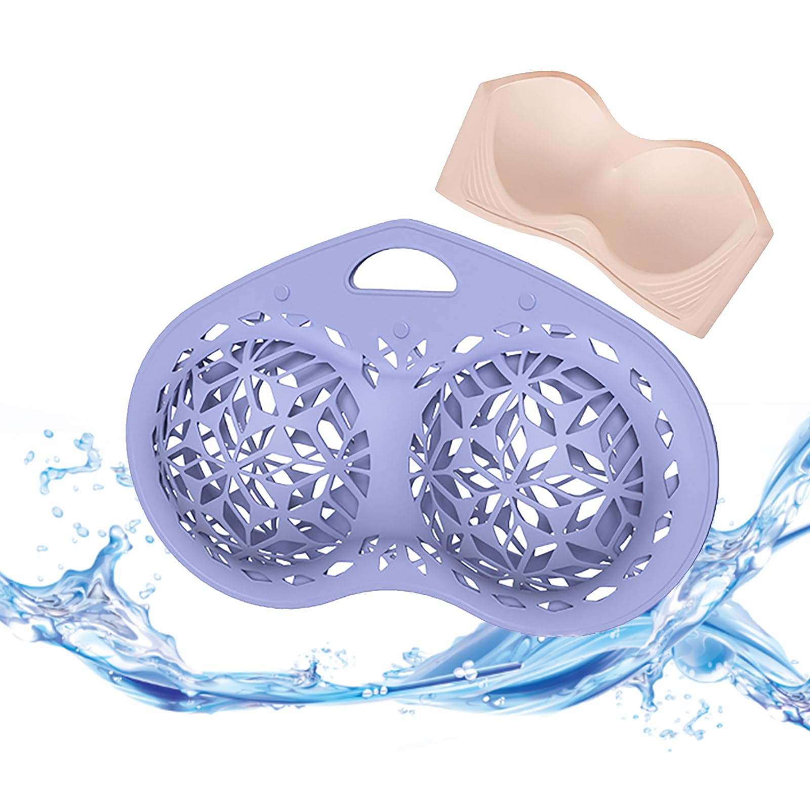 Borsa Per Lavaggio Biancheria Intima In Silicone - Proteggi Reggiseni E Costumi In Lavatrice, Morbida E Anti-deformazione
