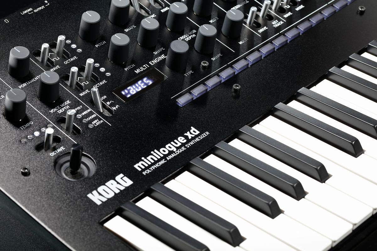 Korg minilogue XD 4-voice Analog Digital Synthesizer w/ 16-step Polyphonic Sequencer, 4 Voice Modes, and MIDI/Sync I/O - Image 6