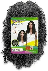 Peruca Lace De Fibra Orgânica Cor 2 Com Cachos Naturais Leves E Soltos Para Penteados Femininos