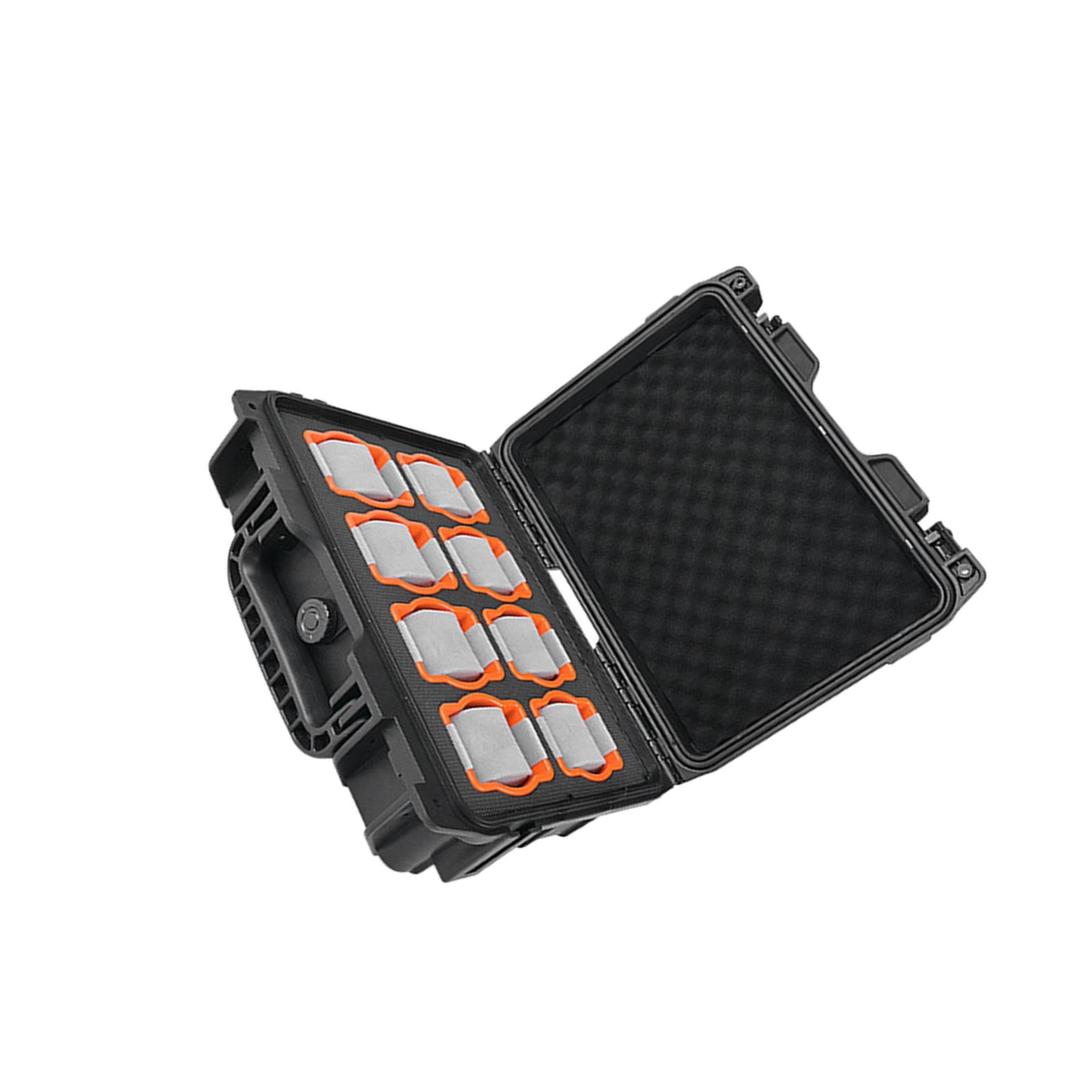 AUYXSSZ Watch Organizer With Portable Handle Featuring Unique Suitcase Carrying 12 Slots Collection Safely And Stylishly Watch Box Organizer For Men
