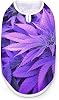 PurpleLeaf Fashion Pet Vest, Easy Wear Dog Clothes for Small Dogs Daily Walking S