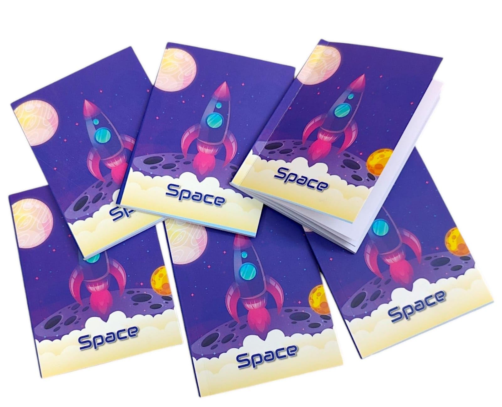 TERA 13 Diary Notebook For Boys, Cartoon Theme Diary For Kids, Return Gift Boys Diary, School Diary For Boys, Birthday Gift Notepad Diary, Cartoon Diary For Boys, Small Diary Set (space 6 pcs)