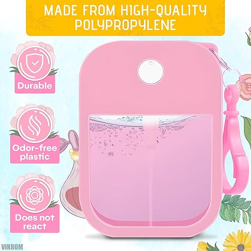 Miniatura 3 de 6 botellas de perfume recargables de viaje de 1.3 fl oz  Botellas de viaje recargables para mujer para artículos de aseo personal  Botella de spray