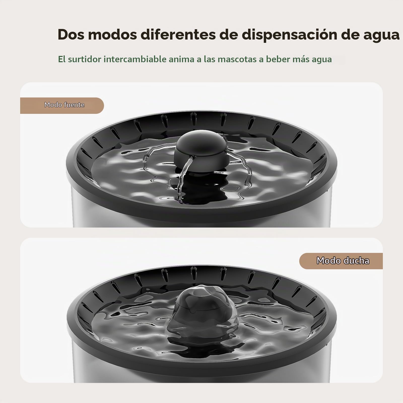 IMIPAW Comedero Gato Automatico y Fuente para Gatos Combo