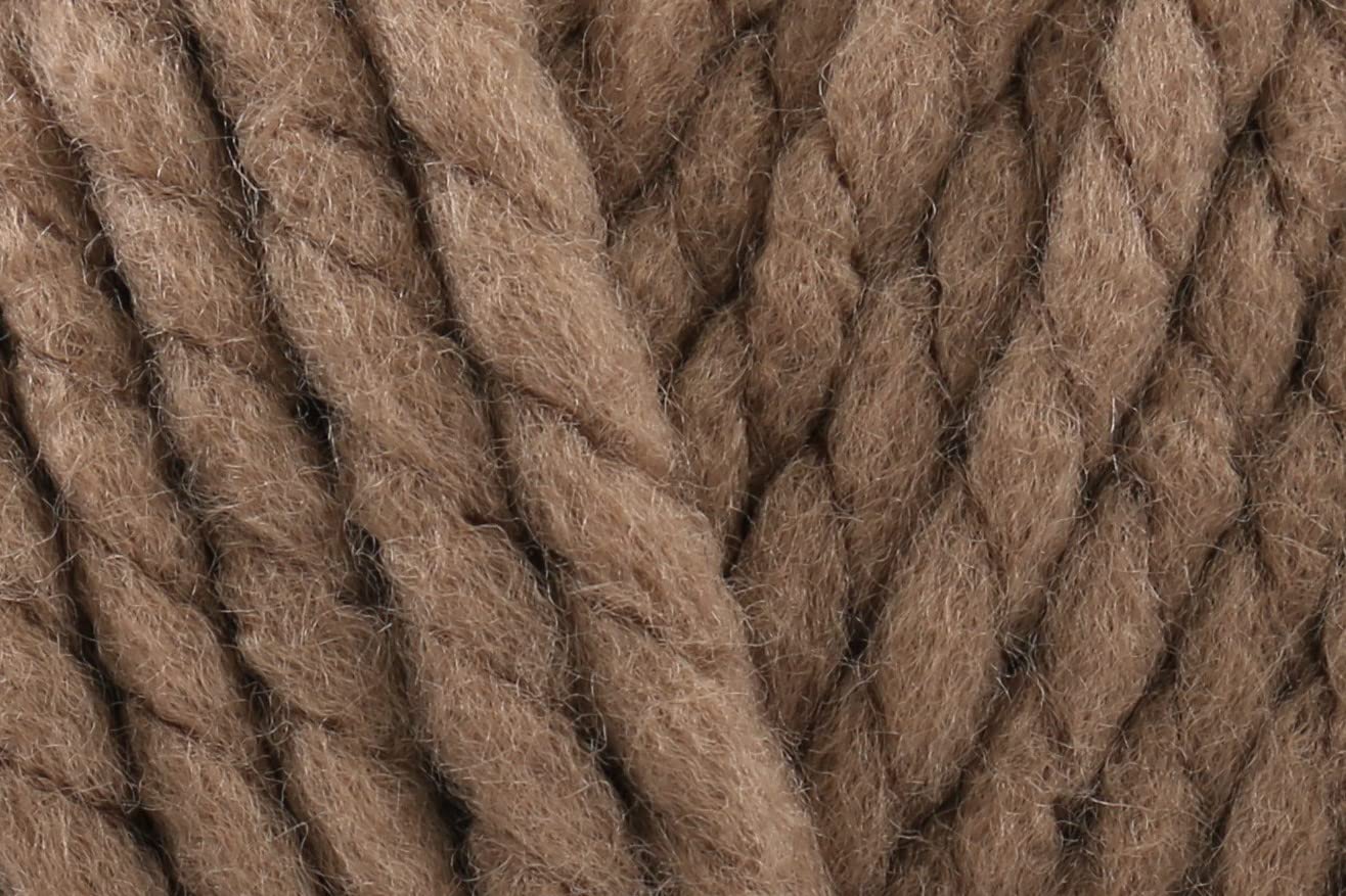 James C Brett Top Value Super Chunky Yarn - 100% Acrylic Crochet Knitting Wool for Throws, Scarves & Cardigans - TSC02 - Mocha - 5 x 100g Balls