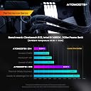 ATOMDOTS C14 Thermal Paste 13.6 W/mK (2g) - Non-Conductive Thermal Grease for CPU, GPU, IGBT, MOSFET, SMPS, Inverter | Subzero Overclocking Performance | Long Lasting Interface Material gallery image